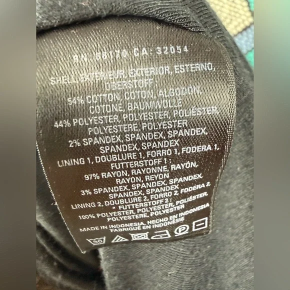 Anthropologie HD In Paris Hollyhock Dress Blue Pixel Print A-Line Short Sleeve M - Picture 6 of 6